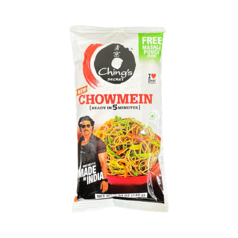 Chings Chowmein Noodles Ready in 5 Minutes - (140 Gm)