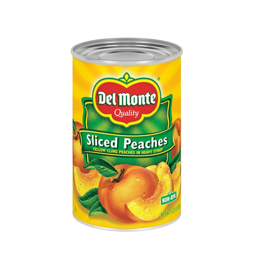 DELMONTE SLICED PEACHES (8.25 OZ)