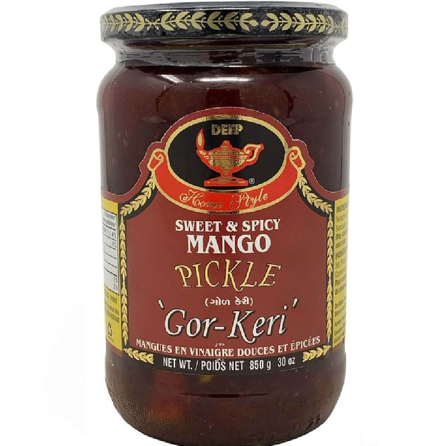 Deep Sweet & Spicy Mango Pickle (Gor-Keri) 850gm