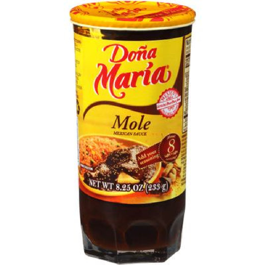 Doña María® Mole Mexican Sauce 8.25 oz. Jar