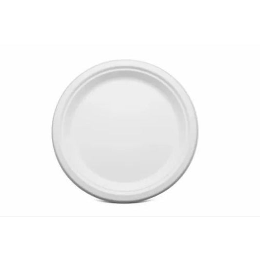 FOAM PLATES ROUND 9 INCHES (125 PCS)