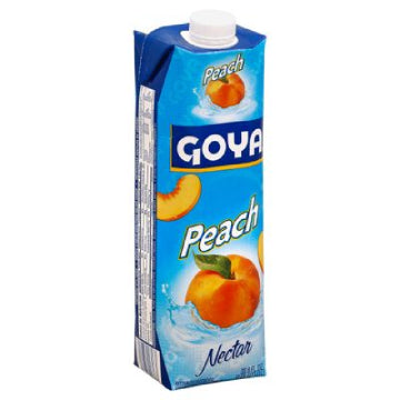 Goya Nectar Prisma Peach Juice 33.8 fl oz