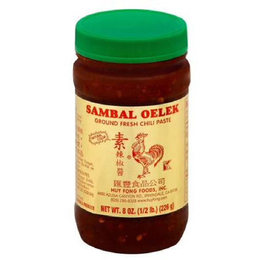 Huy Fong Foods Sambal Oelek Ground Fresh Chili Paste 8 oz