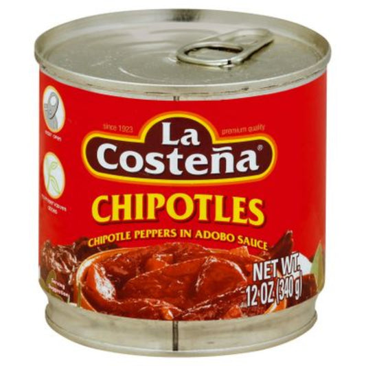 La Costeña® Chipotle Peppers in Adobo Sauce 12 oz. Can