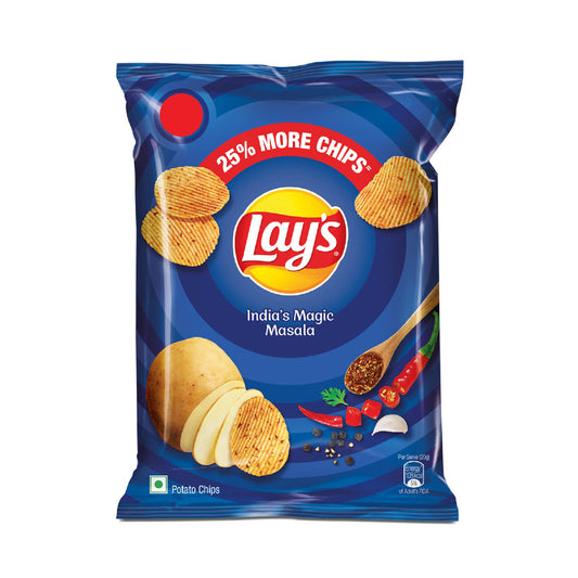 Lay's Potato Chips 50g/52g, India's Masala Magic Flavour