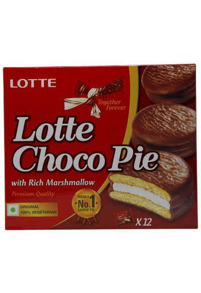 Lotte Choco Pie Carton (Pack of 12) 336gm