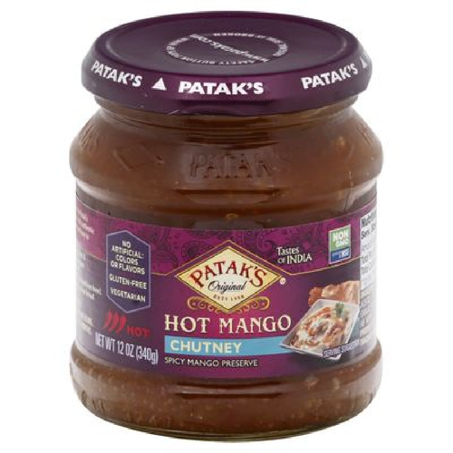 Patak's Hot Mango Chutney 340gm