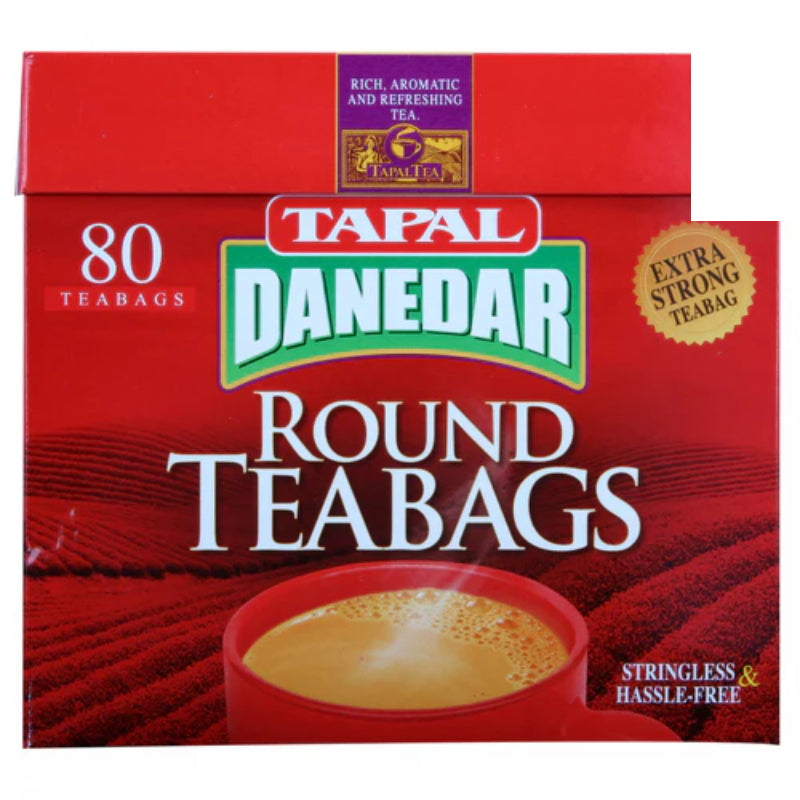 TAPAL DANEDAR TEA ROUND BAGS 80 TB(250 GM )
