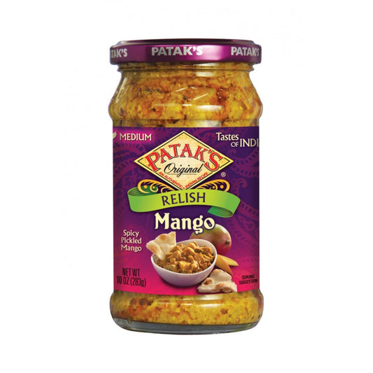 PATAKS MANGO PICKLE MEDIUM(10 OZ .)