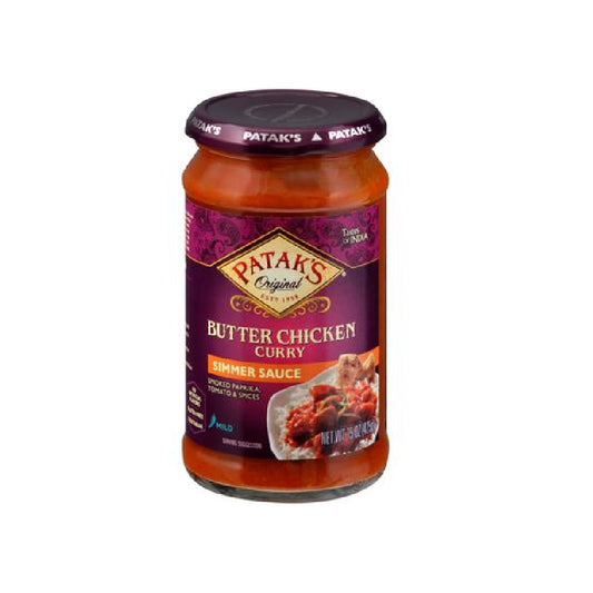 Patak's Butter Chicken Curry Simmer Sauce 425gm