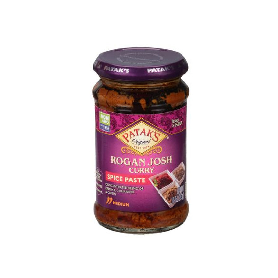 Patak's Concentrated Curry Paste Rogan Josh Medium 283gm