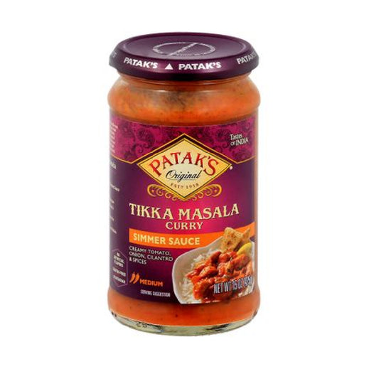 Patak's Tikka Masala Curry Simmer Sauce 425gm