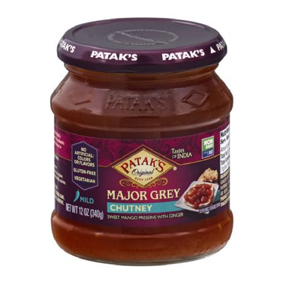 Pataks Chutney, Major Grey, Mild 12 oz (340 g)