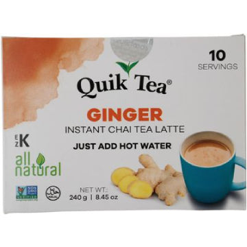 Quik Tea All Natural Ginger Instant Chai