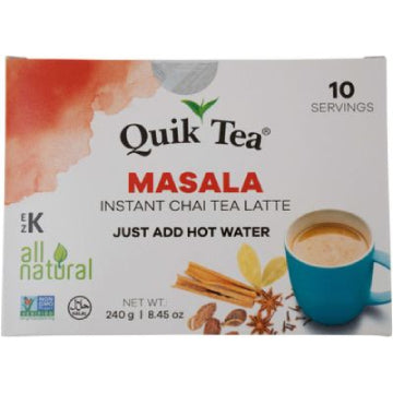 Quik Tea All Natural Masala Instant Chai