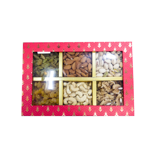 MAHARAJA RED DRY FRUIT BOX