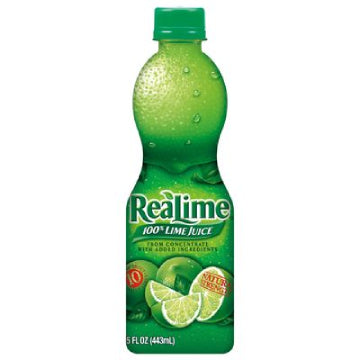 ReaLime 100% Lime Juice 15 Fl Oz