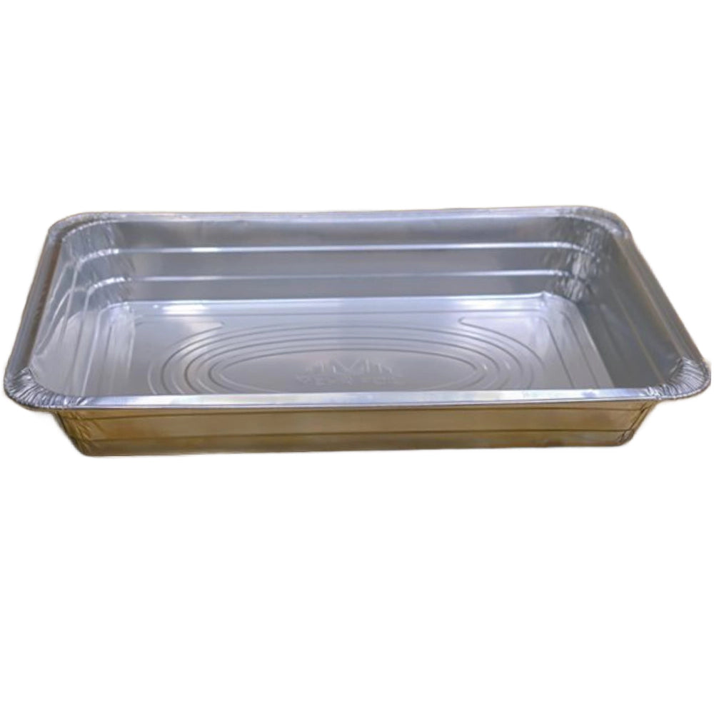 FULL SIZE SHALLOW STEAM PAN Single & 50 Count Heavy Duty (21″ x 13″)