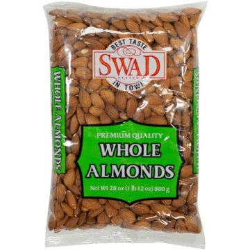 Swad Raw Almonds Whole 800gm