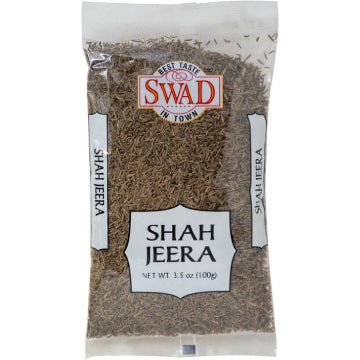 Swad Black Cumin Seeds (Shah Jeera) 3.5oz