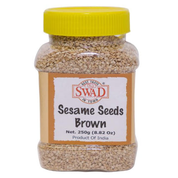 Swad Brown Sesame Seeds 225gm Bottle