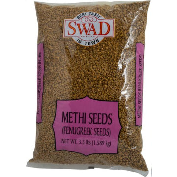 Swad Methi Seeds Fenugreek Seeds 3.5LB