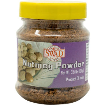 Swad Nutmeg Jaifal Powder 3.5oz Bottle