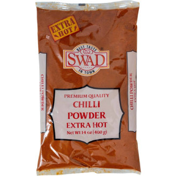 Swad Red Chili Chilli Powder Extra Hot 14oz