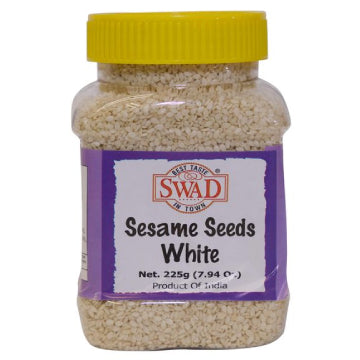 Swad White Sesame Seeds 225gm Bottle