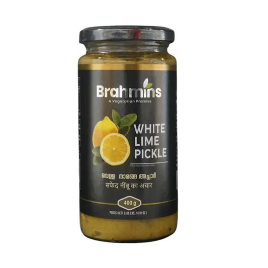 Brahmins White Lime Pickle - 400 GM