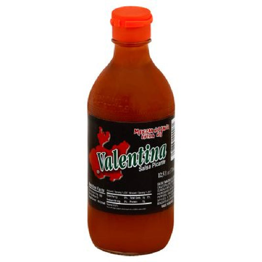 Valentina Mexican Hot Sauce, Salsa Picante, Extra Hot 12.5 Fl Oz (370 Ml)