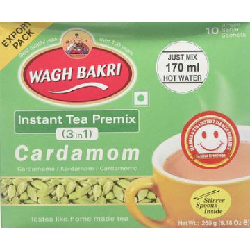 Wagh Bakri Cardamom Instant Tea Premix (3 in 1)