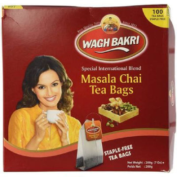 Wagh Bakri Masala Chai Tea Bags