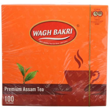 Wagh Bakri Premium Assam Tea Bags 100 Tea Bags