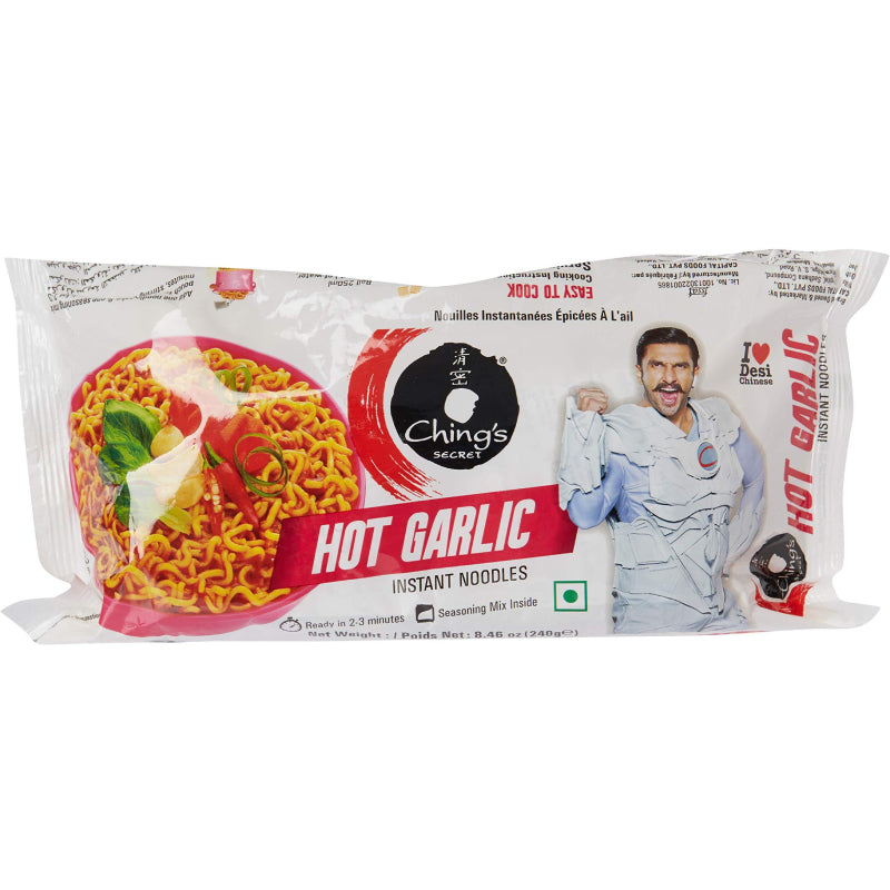 Ching's - Hot Garlic instant noodles - (240 gm)