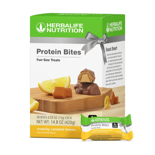 Protein Bites: Crunchy Caramel Lemon