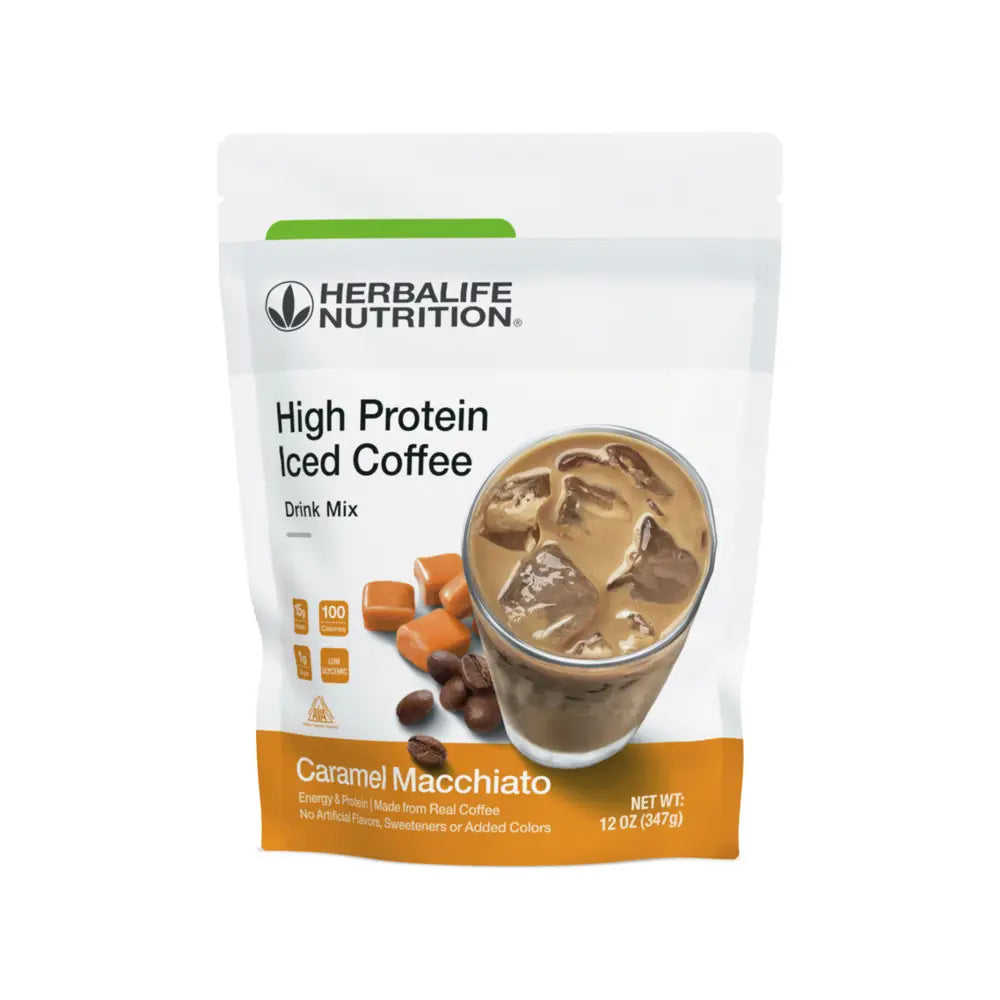 High Protein Iced Coffee: