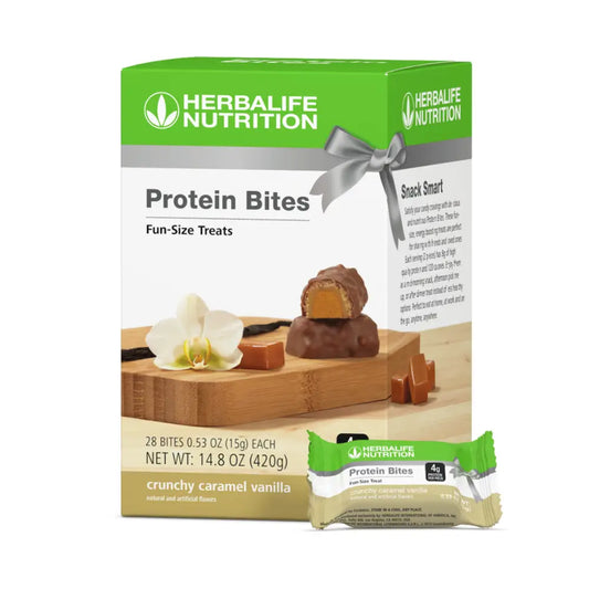 Protein Bites: Crunchy Caramel Vanilla