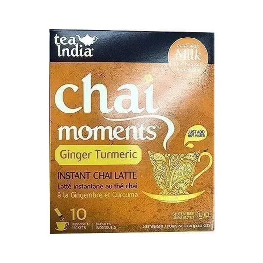 TEA INDIA CHAI GINGER TURMERIC - TIGAT224 (230 GM)