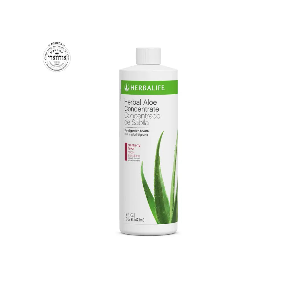 Herbal Aloe Concentrate: Cranberry Pint (16 OZ)