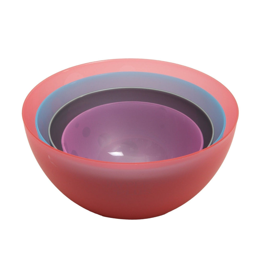 PLASTIC PLUS METALIC PLASTIC BOWL (25 CUP)