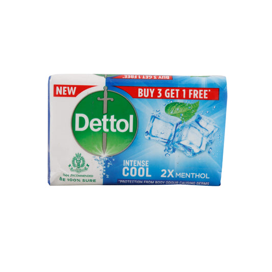 DETTOL INTENSE COOL SOAP (5 PCS)