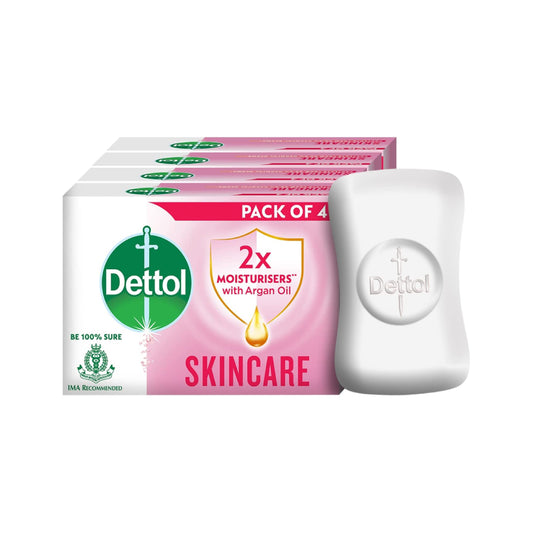 DETTOL SKINCARE SOAP PINK (4 PCS)