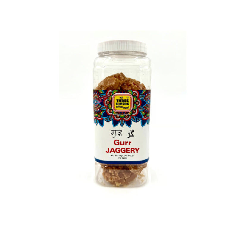 THREE RIVERS GURR JAGGERY (1 KG)