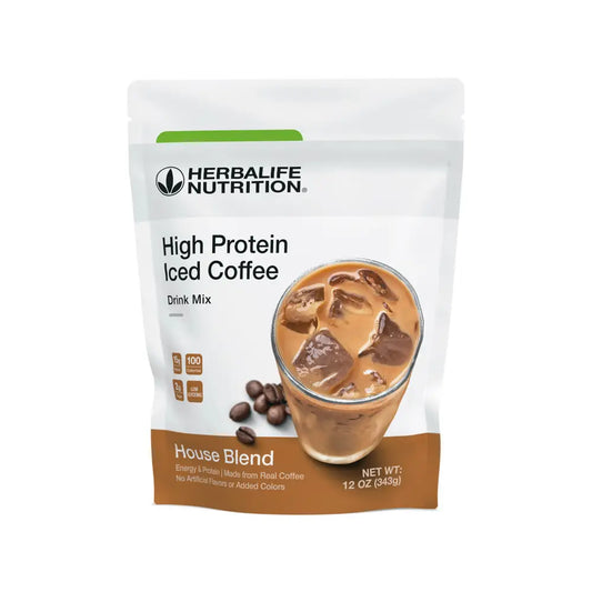 High Protein Iced Coffee:
