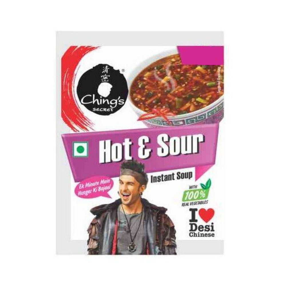 Ching's Secret Hot & Sour Instant Soup (Pack of 20)