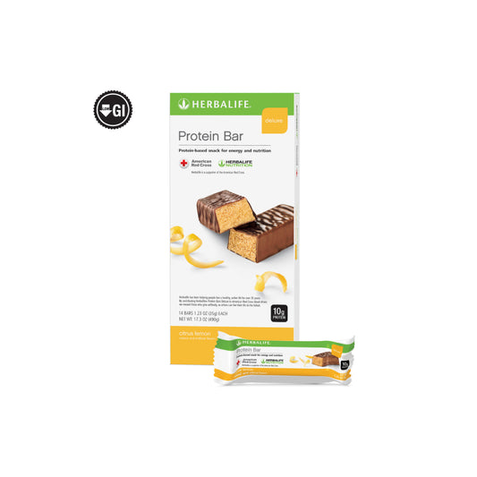Protein Bar Deluxe: Citrus Lemon (14 Bars/Box)