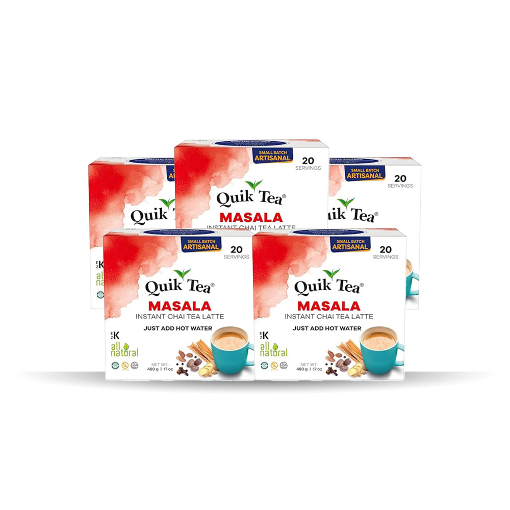 QUIK TEA MASALA CHAI (10, 20 SERVINGS)