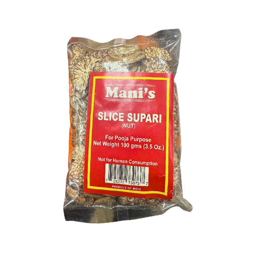 Mani's Slice Supari  Nut (100 GM)