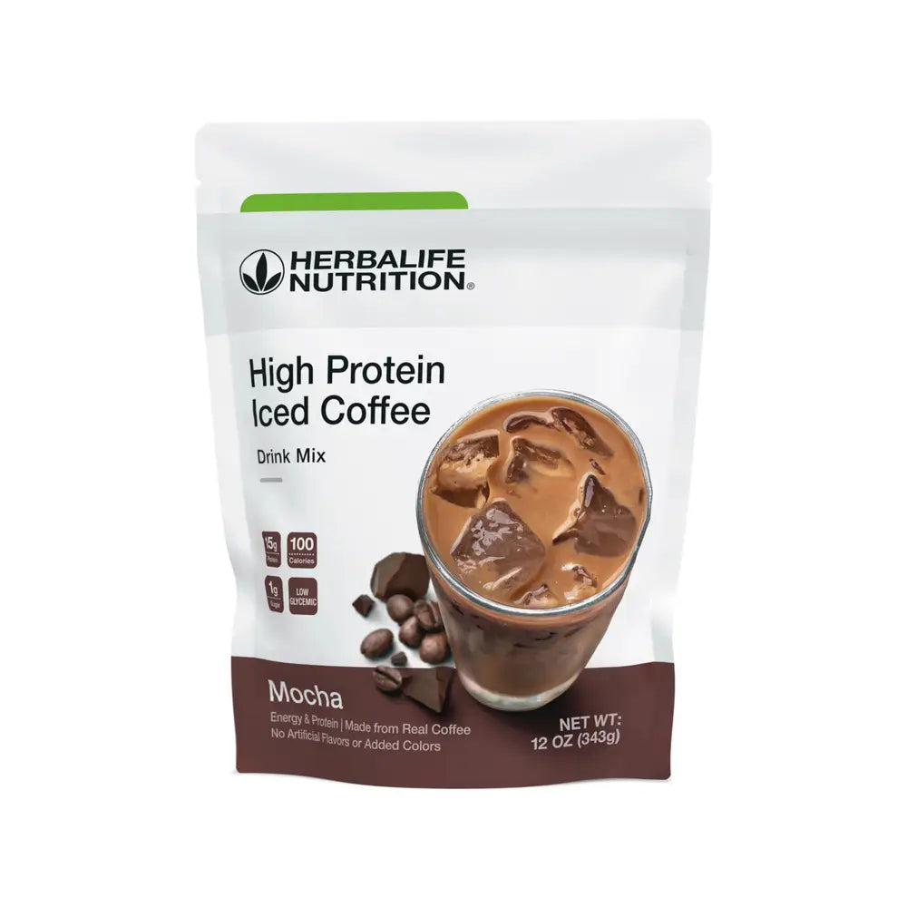 High Protein Iced Coffee: